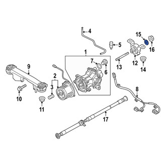 Mazda OE - Differential Mount Washer