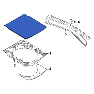 Mazda OE - Rear Trunk Mat