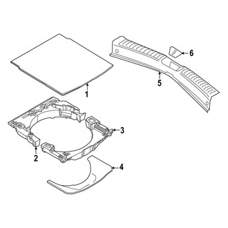 Mazda OE - Rear Body & Floor - Interior Trim (2.5 S / 2.5 Turbo)