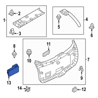 Mazda OE - Rear Cargo Area Light
