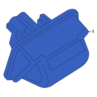 Mazda OE - Rear License Plate Light Assembly