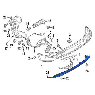 Mazda OE - Rear Valance Panel