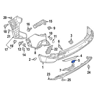Mazda OE - Rear Right Tow Eye Cap