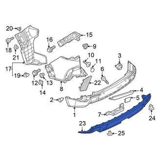 Mazda OE - Rear Lower Bumper Cover