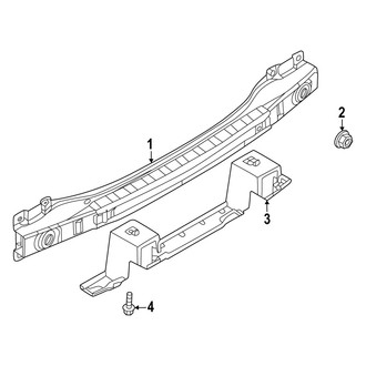 Mazda OE - Rear Bumper - Bumper & Components (Impact Bar)