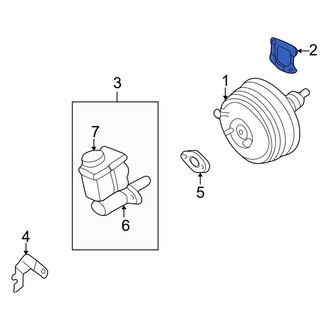 Mazda OE - Power Brake Booster Gasket