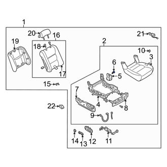 Mazda OE - Dashboard Panel Insulator Clip