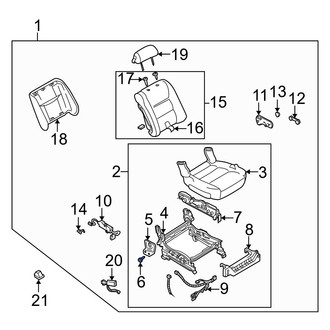 Mazda OE - Dashboard Panel Insulator Clip