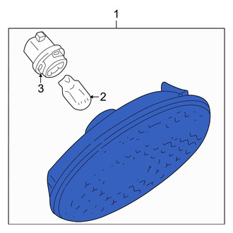 Mazda OE - Front Turn Signal Light Assembly