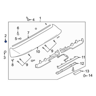 Mazda OE - ABS Hydraulic Assembly Nut