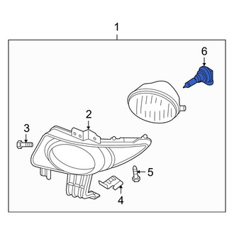 Mazda OE - Front Headlight Bulb