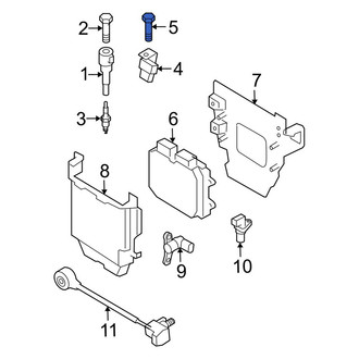 Mazda OE - Engine Oil Pan Bolt