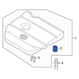 Mazda OE - Engine Cover Grommet
