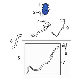 Mazda OE - Exhaust Gas Recirculation (EGR) Valve