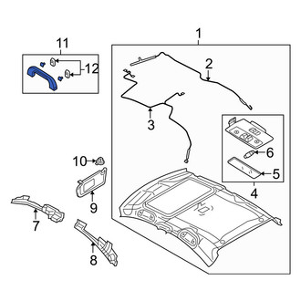 Mazda OE - Front Interior Grab Bar