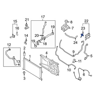 Mazda OE - Engine Coolant Outlet Gasket