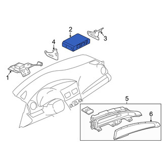 Mazda OE - Radio Control Unit