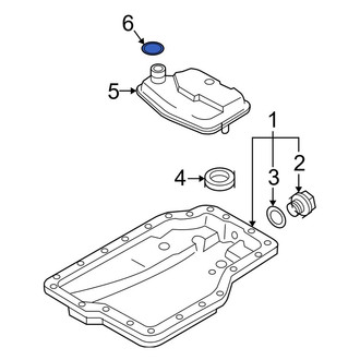 Mazda OE - Automatic Transmission Filter O-Ring