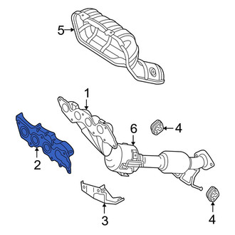Mazda OE - Exhaust Manifold Gasket