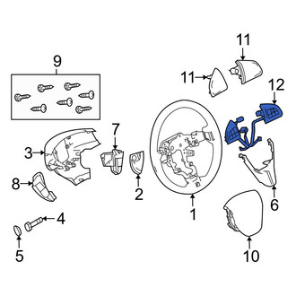Mazda OE - Left Steering Wheel Radio Controls