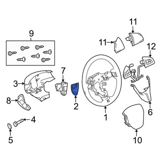 Mazda OE - Lower Steering Wheel Trim
