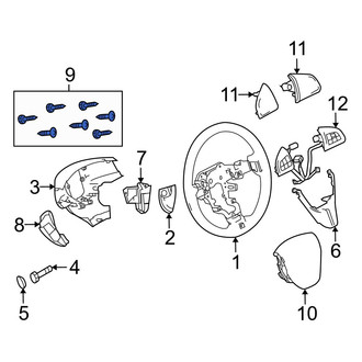 Mazda OE - Steering Wheel Hardware Kit