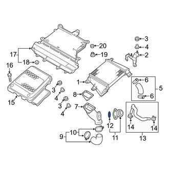 Mazda OE - Turbocharger Wastegate Actuator Gasket