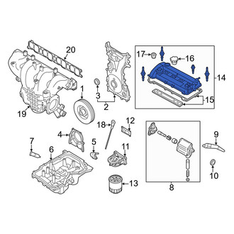 Mazda OE - Engine Valve Cover