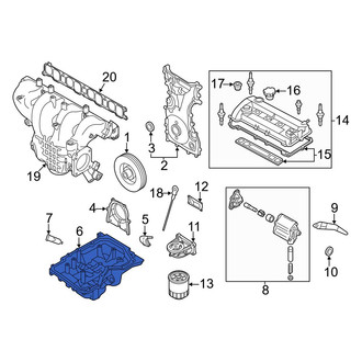 Mazda OE - Engine Oil Pan