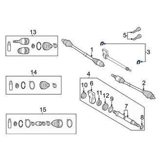 Mazda OE - CV Axle Shaft C-Clip