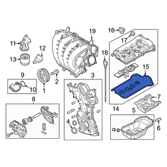 Mazda OE - Engine Valve Cover Gasket