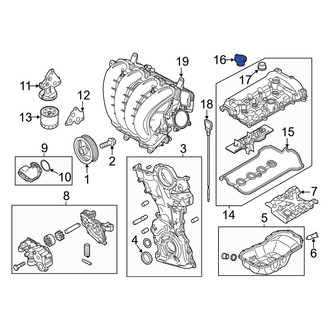 Mazda OE - Engine Oil Filler Cap