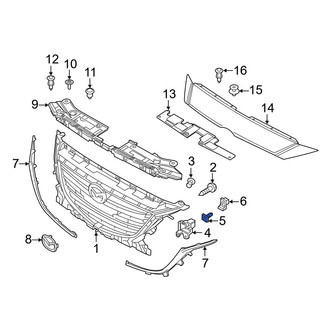 Mazda OE - Grille Retainer