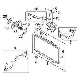 Mazda OE - Engine Coolant Thermostat