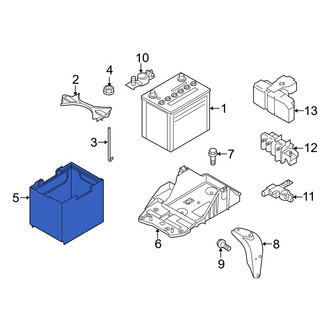 Mazda OE - Battery Box