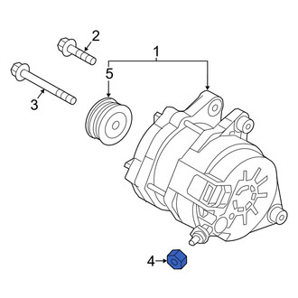Mazda OE - Starter Nut