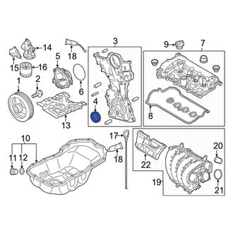 Mazda OE - Front Engine Crankshaft Seal