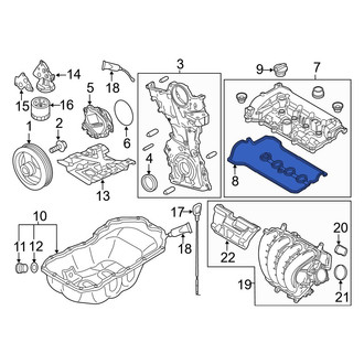 Mazda OE - Engine Valve Cover Gasket
