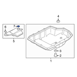 Mazda OE - Automatic Transmission Filter O-Ring