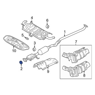 Mazda OE - Rear Catalytic Converter Gasket