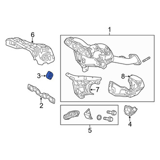 Mazda OE - Exhaust System Hanger