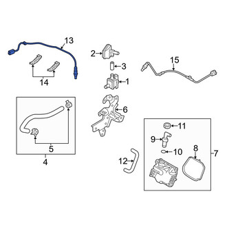 Mazda OE - Front Oxygen Sensor