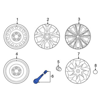 Mazda OE - Tire Valve Stem