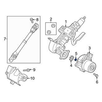 Mazda OE - Steering Column Control Module Insulator