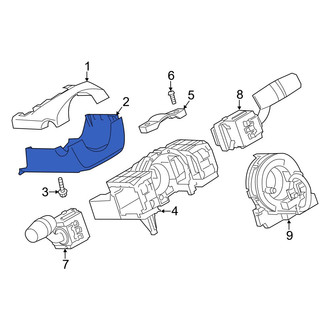 Mazda OE - Lower Steering Column Cover