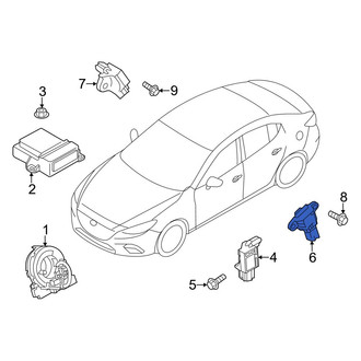 Mazda OE - Center Air Bag Impact Sensor