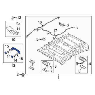 Mazda OE - Front Interior Grab Bar