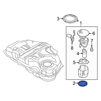 Mazda OE - Fuel Pump Gasket