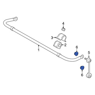 Mazda OE - Rear Suspension Stabilizer Bar Link Nut