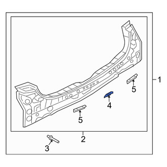 Mazda OE - Center Rear Body Panel Bracket
